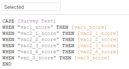 Creating Parameter: Survey Text